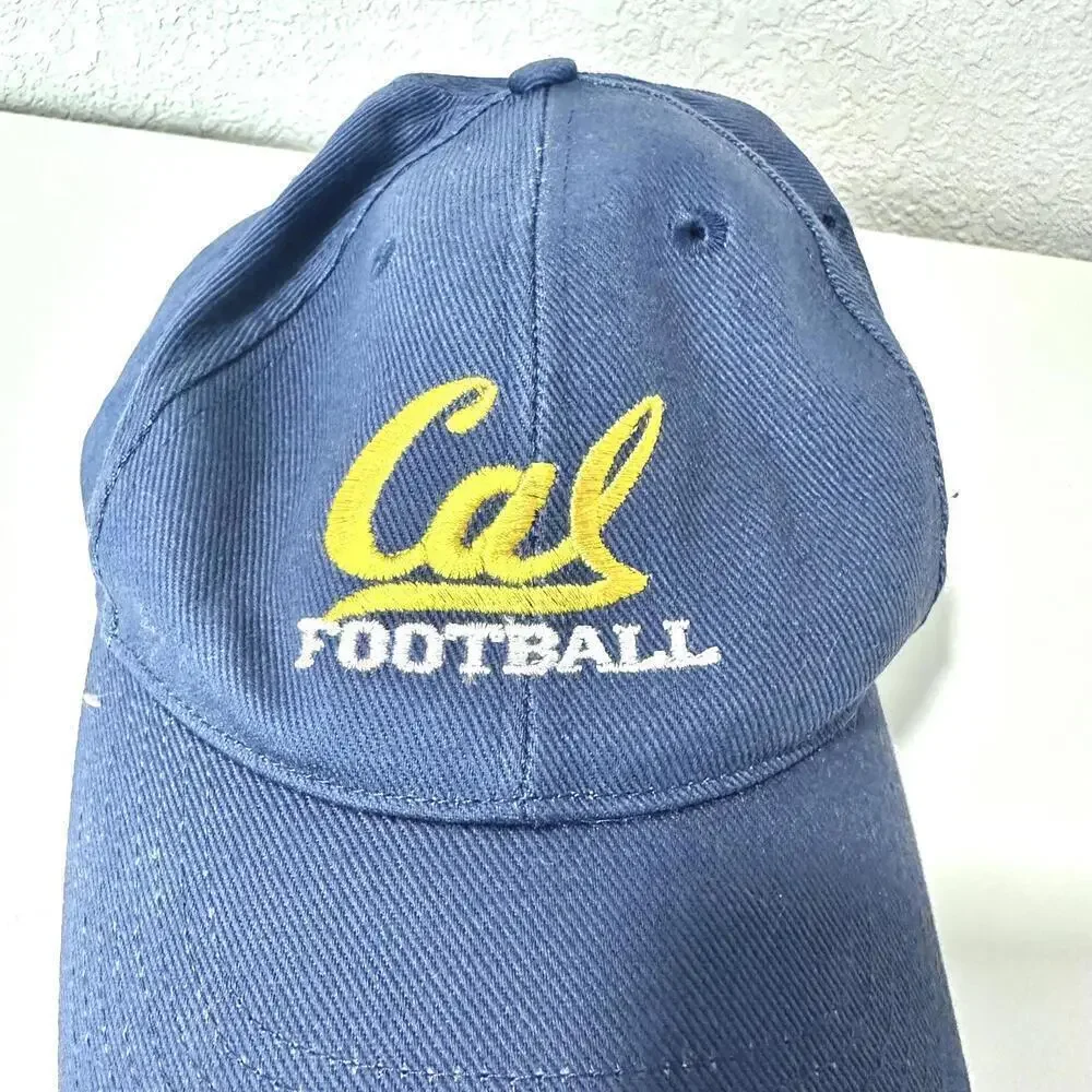 Cal Football Cap by Adidas - Classic Navy Blue Hat